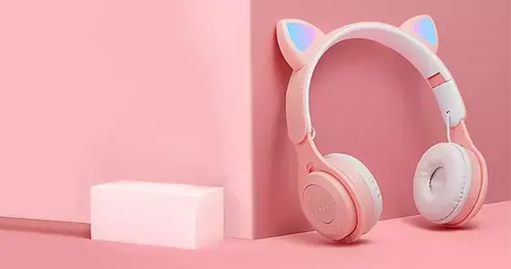 cat ear headphone