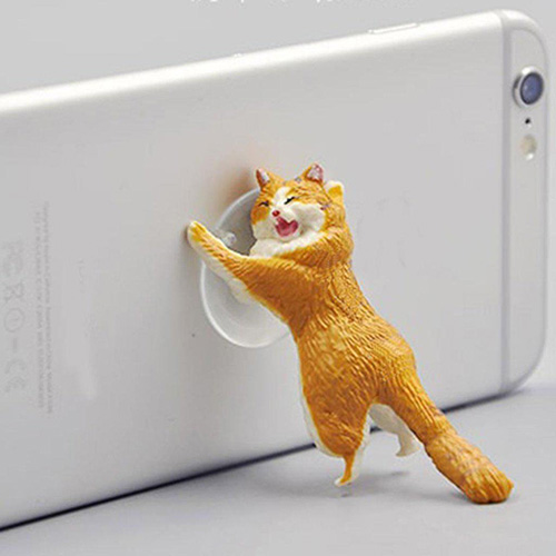 cute cat cell phone holder comicool shop