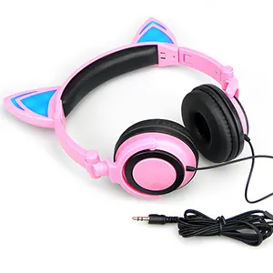 Cat Ear Headset Headphone