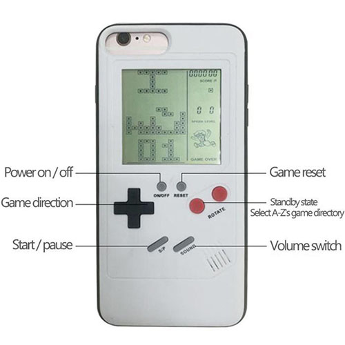playable classic gameboy phone case comicool shop