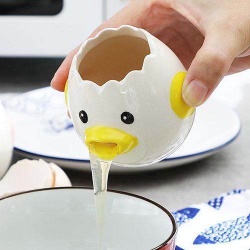 cute chick egg yolk separator comicool shop