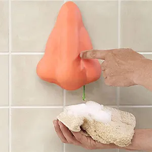 Nose Shaped Gel Soap Dispenser