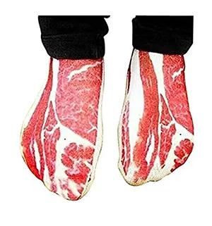 Raw Pork Meat Socks