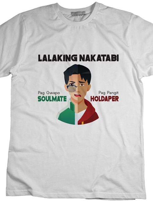 Lalaking Nakatabi T-Shirt